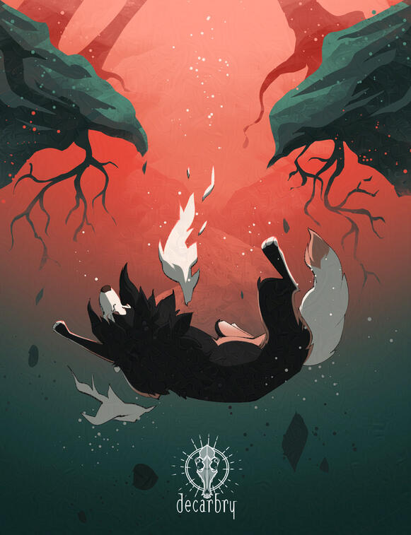 a hole in the ground